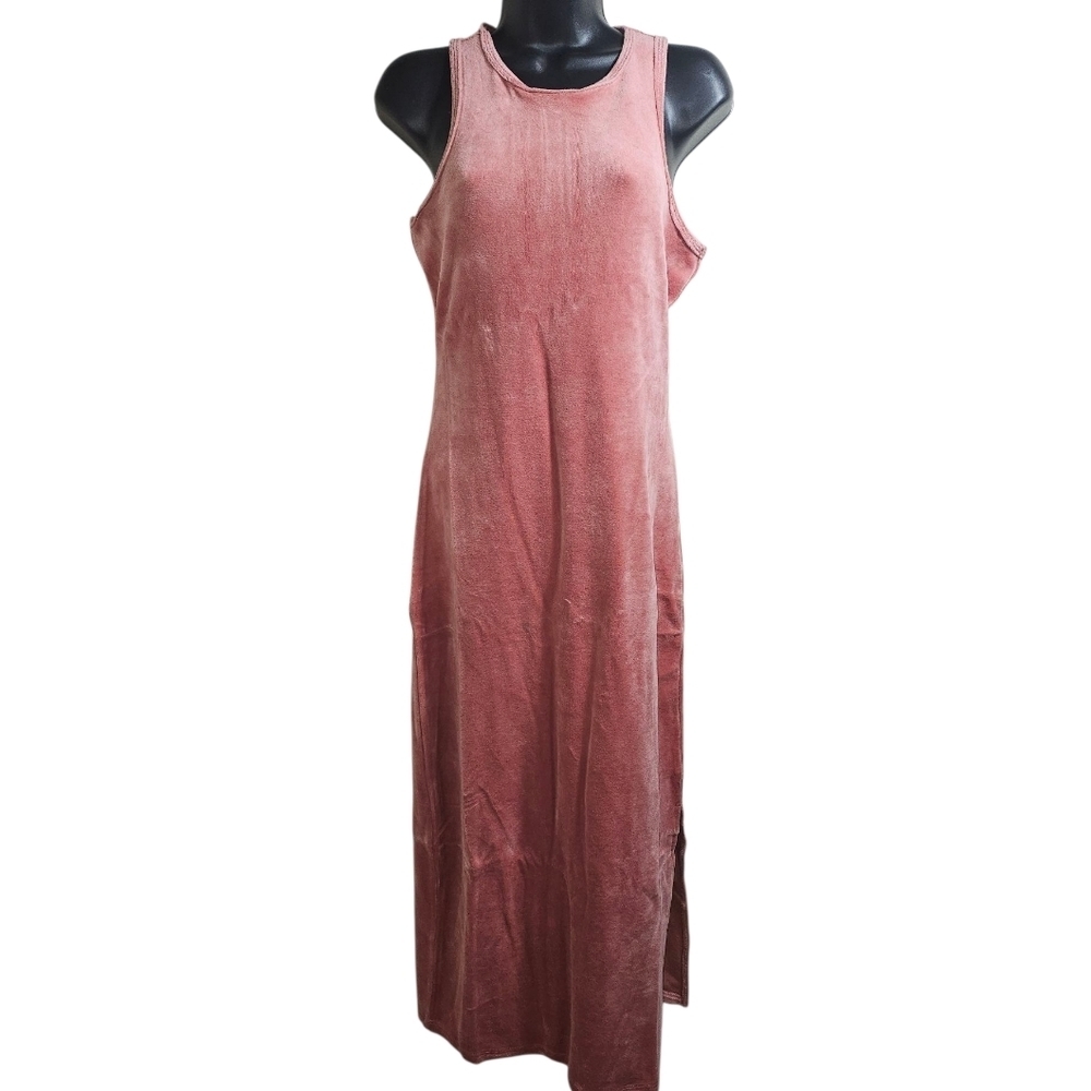 NWT Juicy Couture Velour Tank Dress Burnt Rose S